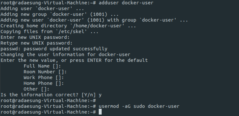 docker config 03